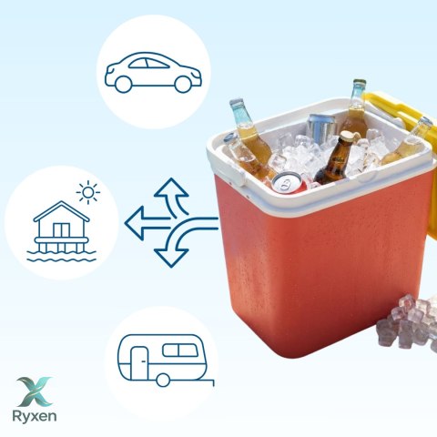 Lodówka ATLANTIC 24L Pomarańczowa Mandarynka Kamai Kamai COOLBOX