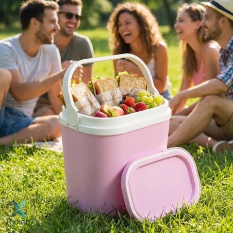Lodówka GIOSTYLE 12L Jasnoróżowa Kamai Kamai COOLBOX