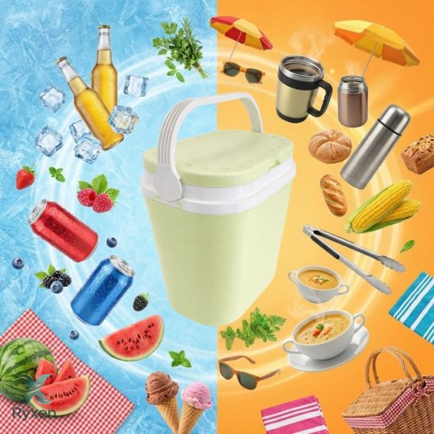 Lodówka GIOSTYLE 12L Różowa Kamai Kamai COOLBOX