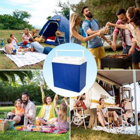 Lodówka ICEGO 30L Niebieska Kamai Kamai COOLBOX