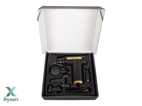 44-349# Pistolet do masażu masażer blow wave 3000 + 4 końcówki Blow