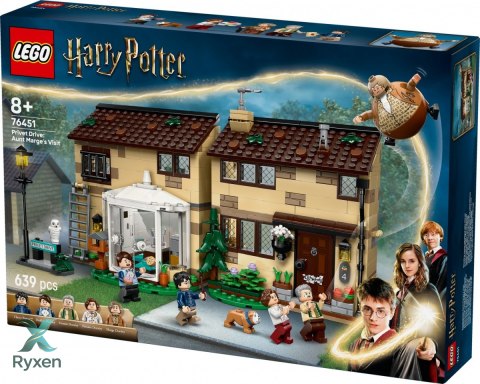 Klocki harry potter 76451 privet drive: wizyta ciotki marge LEGO