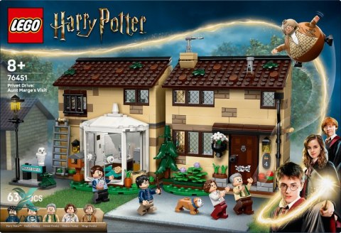 Klocki harry potter 76451 privet drive: wizyta ciotki marge LEGO