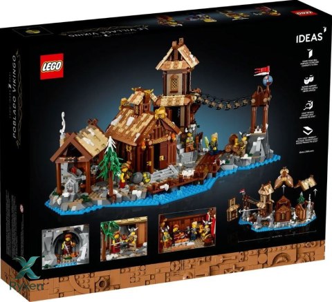 Klocki ideas 21343 wioska wikingów LEGO