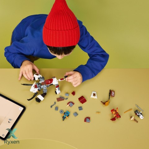 Klocki ninjago 71863 zilvar i smocza bestia grimtak LEGO