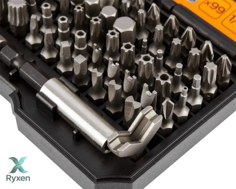 Końcówki wkrętakowe z uchwytem, zestaw 99 szt. NEO TOOLS