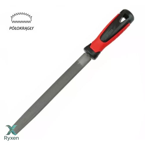Pilnik do metalu półokrągły 200mm Dedra