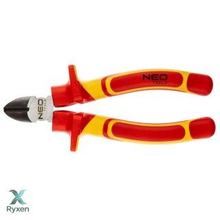 Szczypce boczne 160 mm, 1000V, CrV, polerowane NEO TOOLS