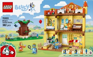 Klocki bluey 11203 dom rodzinny blue LEGO