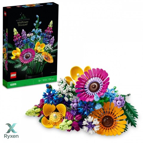 Klocki botanicals 10313 bukiet z polnych kwiatów LEGO