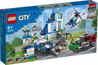 Klocki city 60316 posterunek policji LEGO