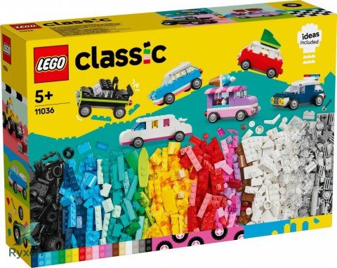 Klocki classic 11036 kreatywne pojazdy LEGO
