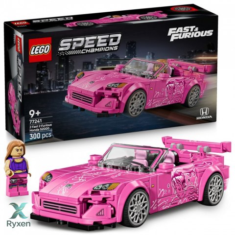 Klocki speed champions 77241 honda s2000 z filmu za szybcy, za wściekli LEGO