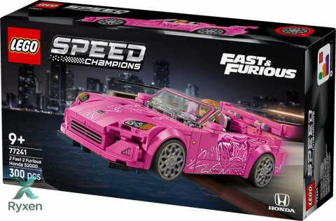Klocki speed champions 77241 honda s2000 z filmu za szybcy, za wściekli LEGO