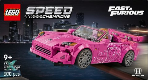 Klocki speed champions 77241 honda s2000 z filmu za szybcy, za wściekli LEGO
