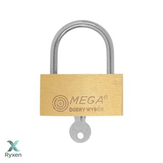Kłódka mosiężna 63mm Mega