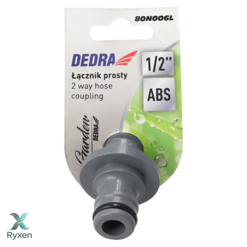 Łącznik prosty, pudełko 40 szt Dedra