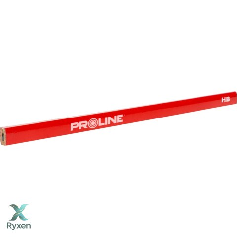 Ołówki stolarskie hb czerwone komplet 12 szt. proline Proline