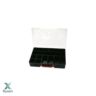Pudełko plastikowe 345*245*60mm, 11 przegród POLSKA