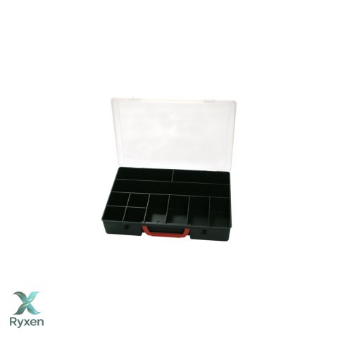 Pudełko plastikowe 345*245*60mm, 11 przegród POLSKA