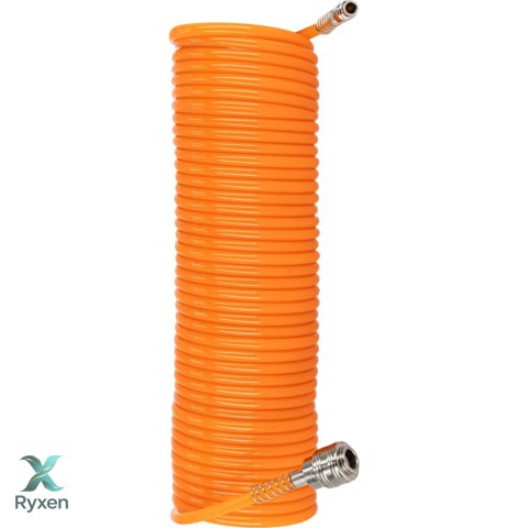 Wąż spiralny 10m, 6/8mm, 200psi, 6 bar Mega
