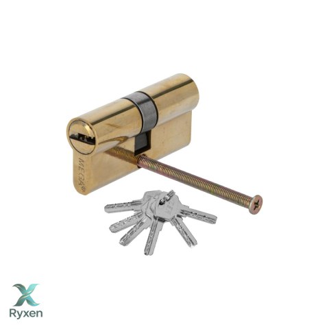 Wkładka bębenkowa mosiężna sym.62mm, 6 kl.'security' bliste Mega