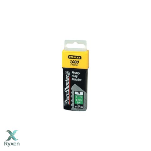 Zszywka g 12mm/1/2" hd 1,000szt typ g 4/11/140 Stanley