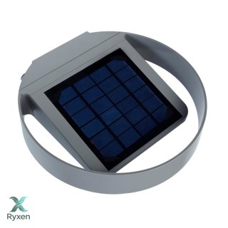 GB130 46761 Solarna lampa ścienna okrągła led 3W GreenBlue