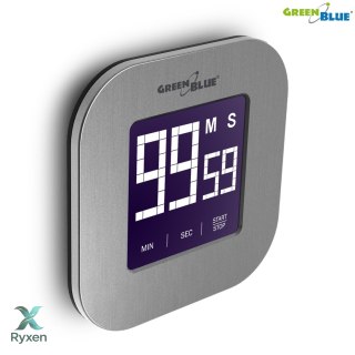 GB524 46005 Cyfrowy timer stoper minutnik magnetyczny z dotykowym ekranem GreenBlue