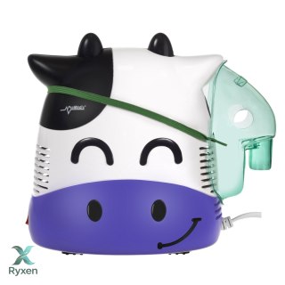 Inhalator dla dzieci Promedix, krówka, zestaw nebulizator, maski, filterki, PR-810 ProMedix