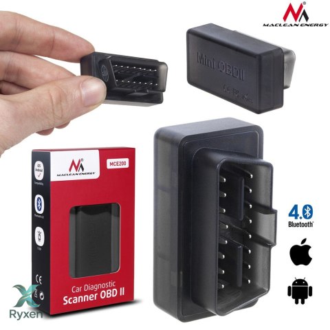 Interfejs diagnostyczny OBD2 Maclean, 4.0 Bluetooth, iOS, Android, MCE200 Maclean