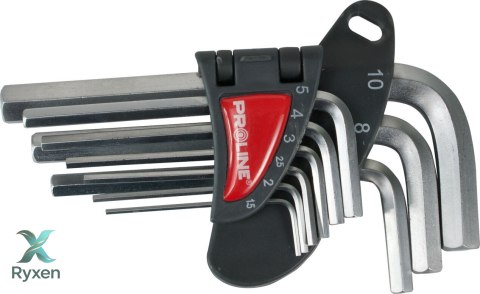 Klucze imbusowe kpl. szt.9 1.5-10mm cv proline Proline