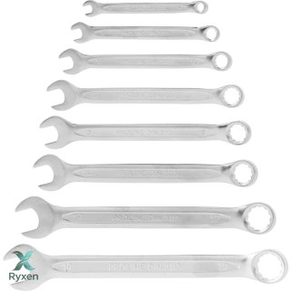 Klucze oczkowo-płaskie szt.8 (6-19mm), din 3113, cv, proline Proline