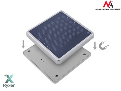 Lampa 4LED Maclean, Solarna, Oświetlenie parasola, MCE124 Maclean