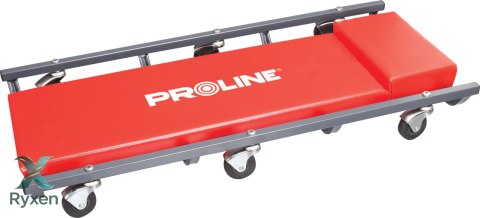 Leżanka warszt o stalowej konstrukcji,930x440x105mm proline Proline