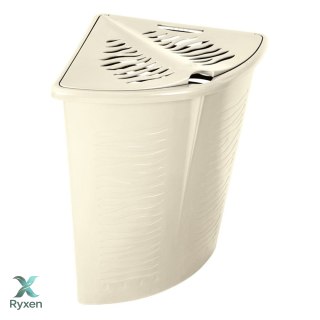 Narożny kosz na bieliznę Zebra 45L BranQ beżowy BranQ