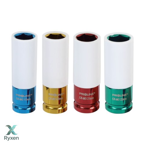 Nasadka udarowa 1/2" do felg alumin., 22mm, cr-mo, proline Proline