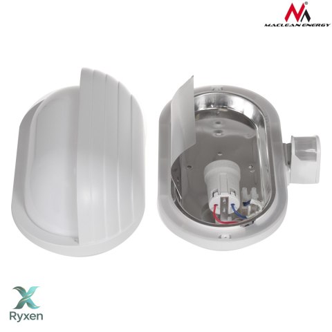 Oprawa ścienna Maclean, z czujnikiem PIR, max. 60W, 180°, MCE33 W Maclean