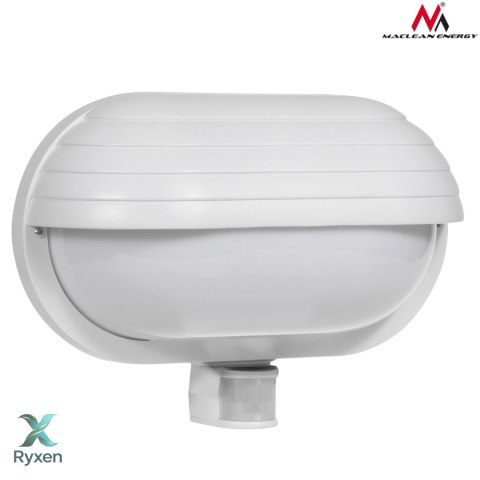 Oprawa ścienna Maclean, z czujnikiem PIR, max. 60W, 180°, MCE33 W Maclean