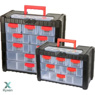 Organizer z rączką, 13 przegrod, 260x200x400, proline hd Proline