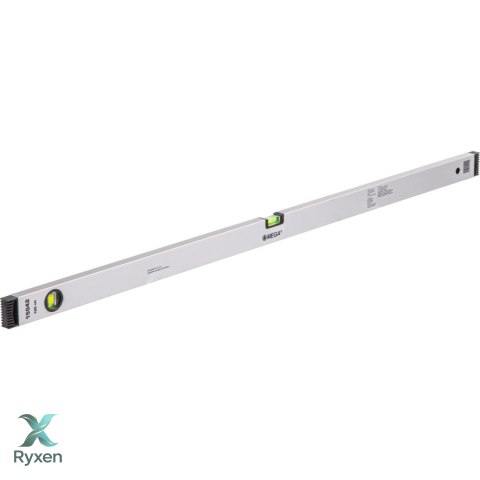 Poziomnica alu 1200mm, 2 libelki Mega