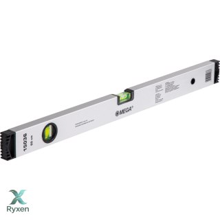 Poziomnica alu 600mm, 2 libelki Mega