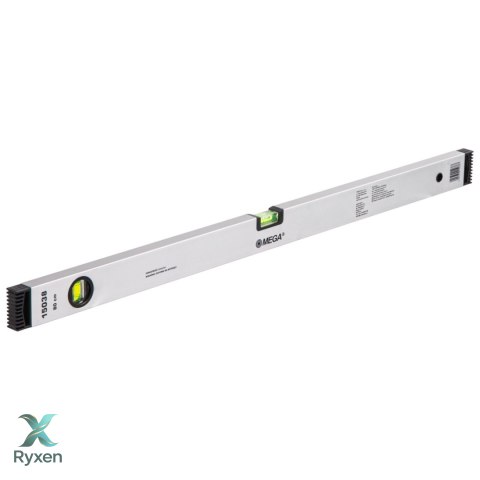 Poziomnica alu 800mm, 2 libelki Mega