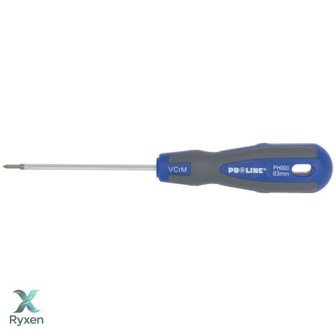 Wkrętak phillips nr3, l=150mm prof, "soft touch" zawieszk Proline