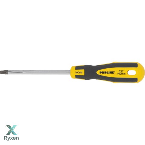 Wkrętak torx z otworem t27*100mm prof. 'soft touch' proline Proline