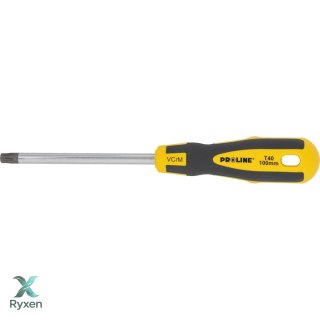 Wkrętak torx z otworem t40*100mm prof. 'soft touch' proline Proline