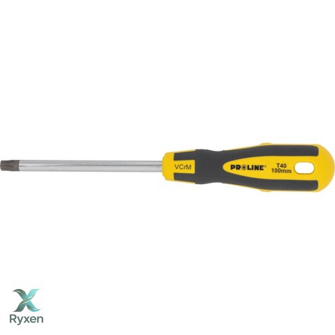 Wkrętak torx z otworem t40*100mm prof. 'soft touch' proline Proline