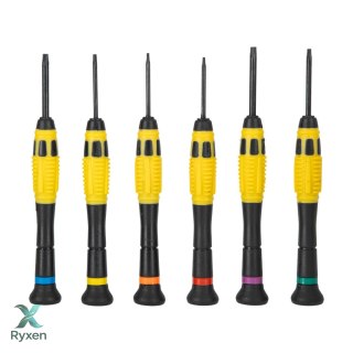 Wkrętaki zegarmistrzowskie torx t4-t10 szt.6 proline Proline
