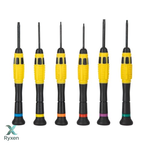 Wkrętaki zegarmistrzowskie torx t4-t10 szt.6 proline Proline