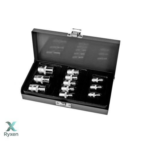 Zest.11 szt nasadek cv z gn.torx:1/2-3/8-1/4'',e4-20 proline Proline